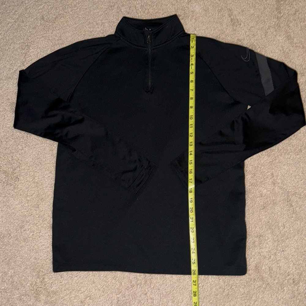 Rare Nike Dri-Fit Academy Pro Pullover Long Sleeve Black Unisex